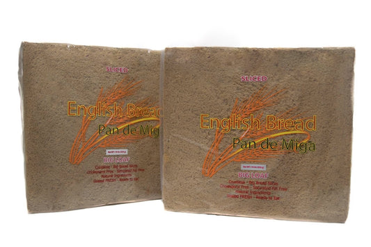 2 Brown Packages | Crustless Bread