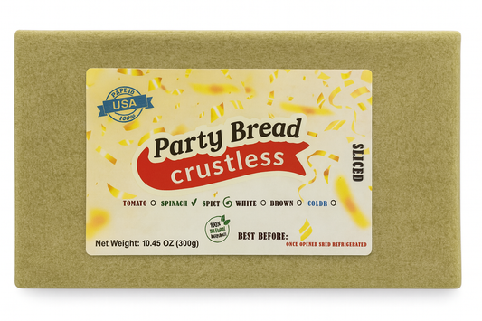 4 PACKAGES | SPINACH CRUSTLESS BREAD