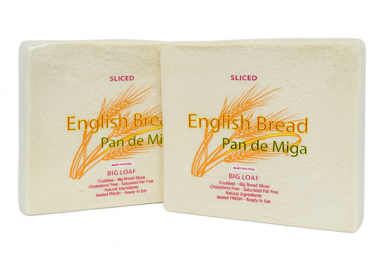 2 WHITE PACKAGES | CRUSTLESS BREAD